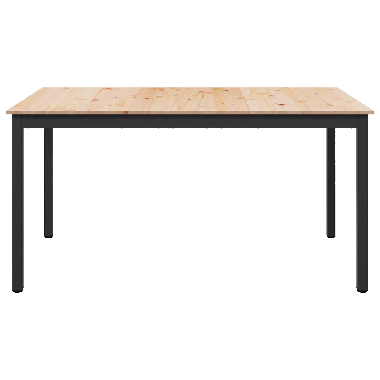 Jídelní Stůl Přírodní 140 X 80 X 75 Cm Masivní Borové Dřevo