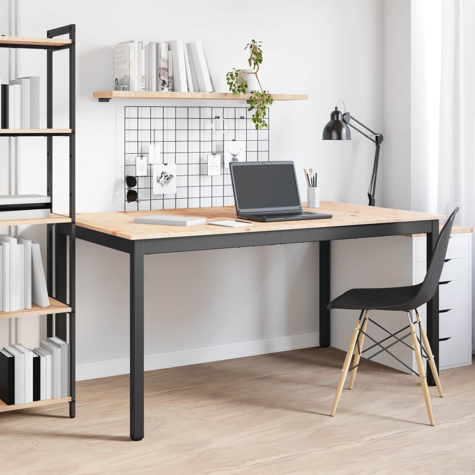 Jídelní Stůl Přírodní 150 X 90 X 75 Cm Masivní Borové Dřevo