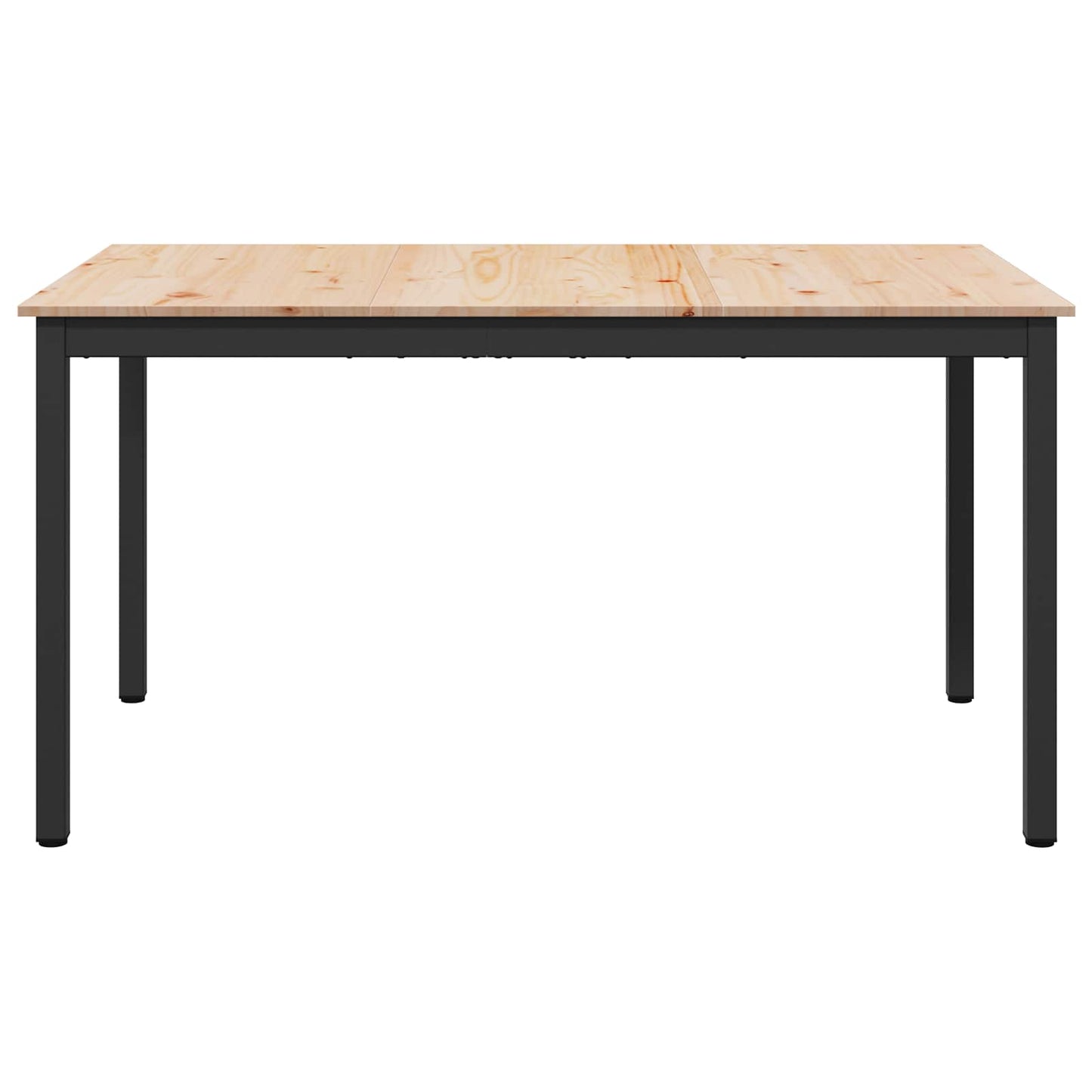 Jídelní Stůl Přírodní 150 X 90 X 75 Cm Masivní Borové Dřevo