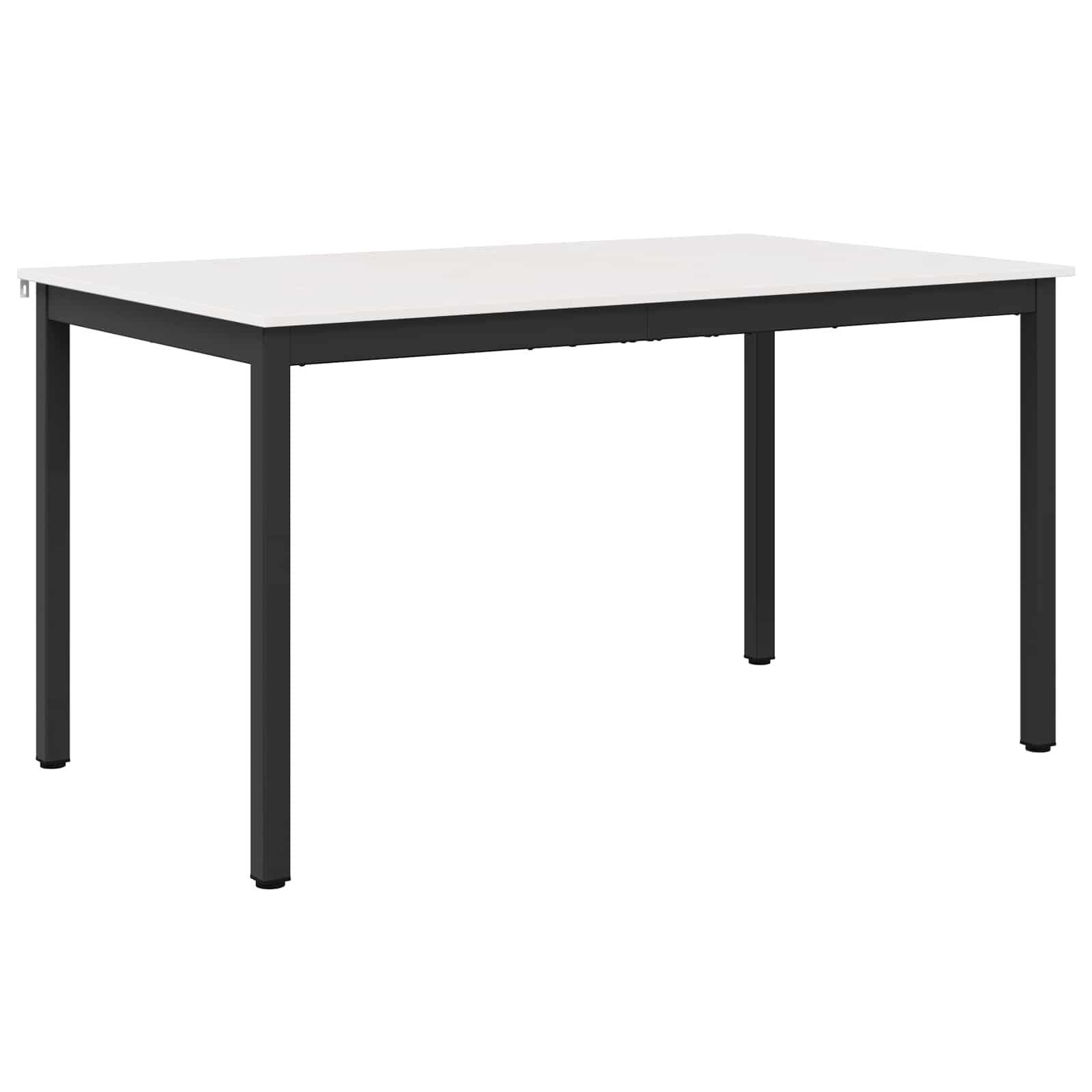 Jídelní Stůl Bílá 150 X 90 X 75 Cm Masivní Borové Dřevo