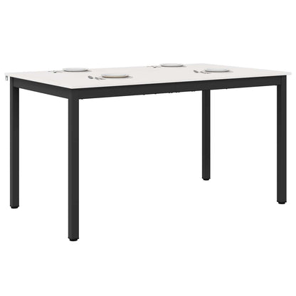 Jídelní Stůl Bílá 150 X 90 X 75 Cm Masivní Borové Dřevo