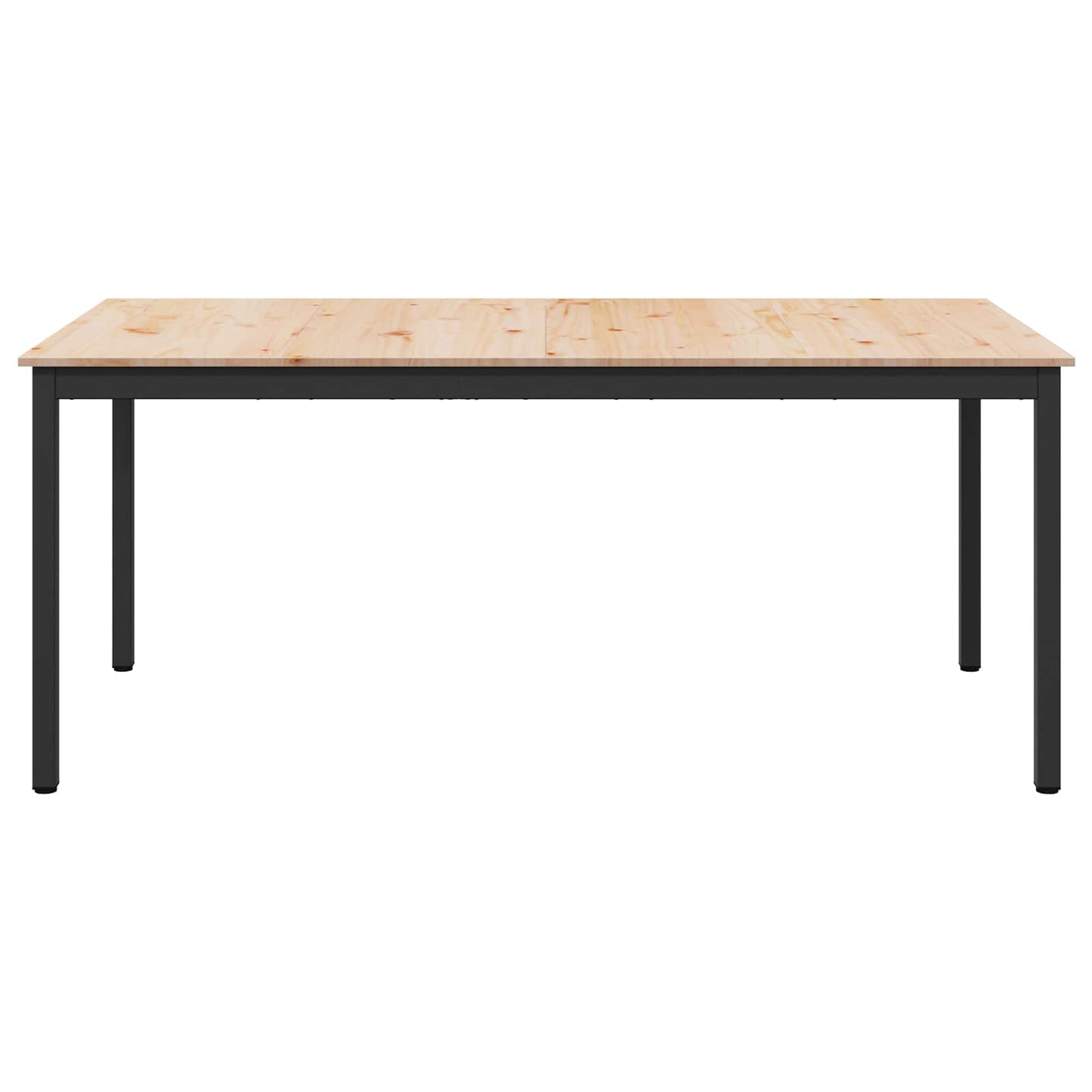 Jídelní Stůl Přírodní 180 X 90 X 75 Cm Masivní Borové Dřevo