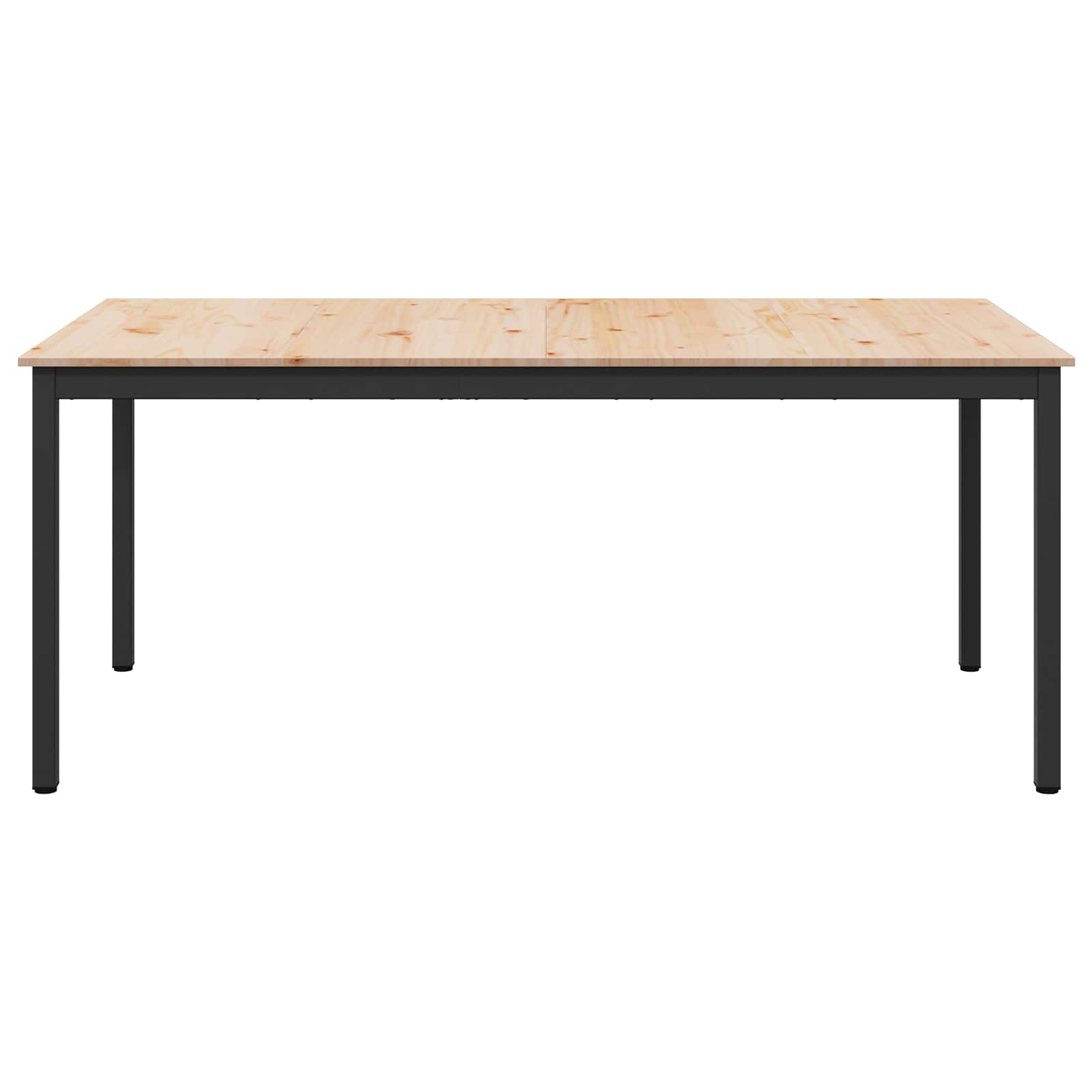 Jídelní Stůl Přírodní 180 X 90 X 75 Cm Masivní Borové Dřevo