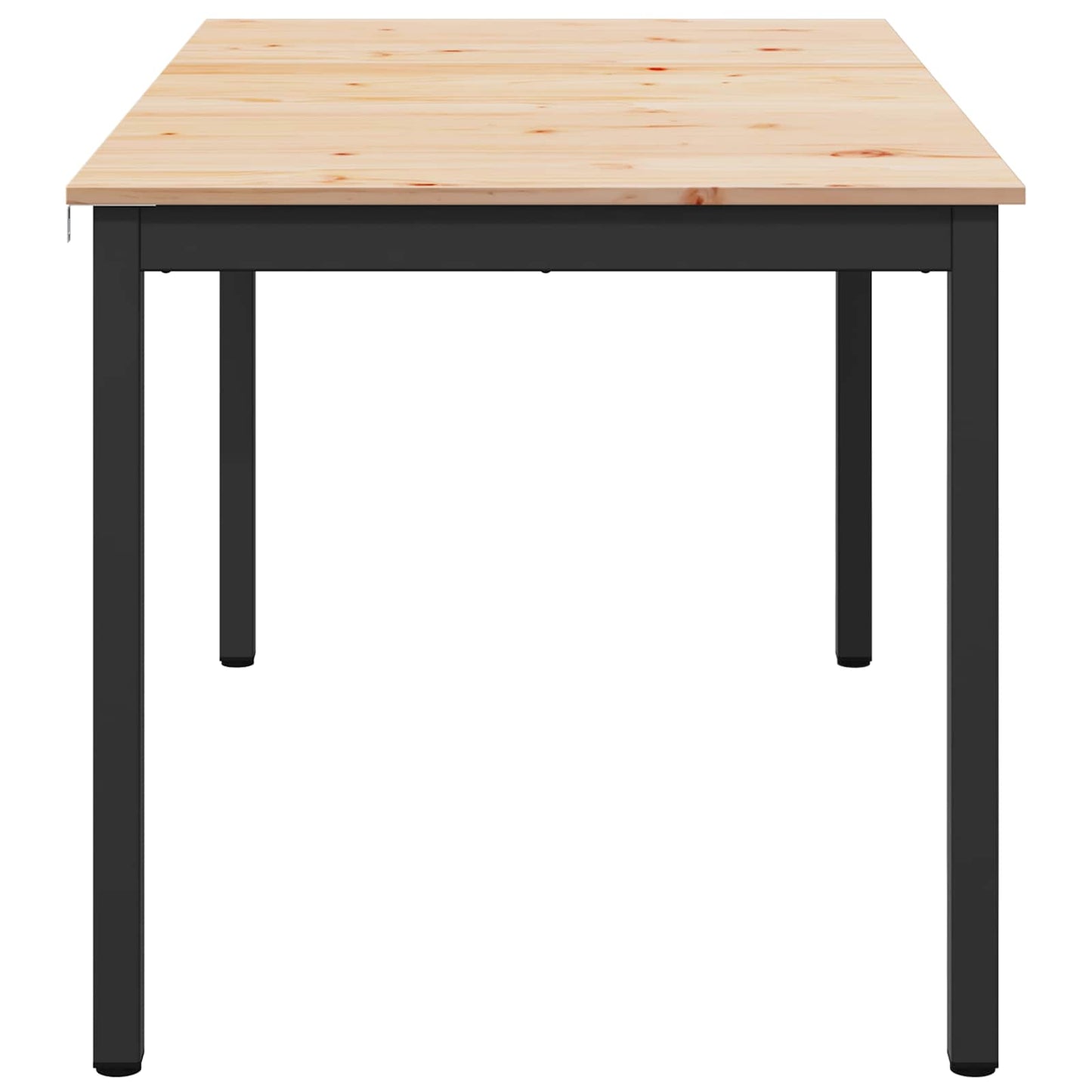 Jídelní Stůl Přírodní 180 X 90 X 75 Cm Masivní Borové Dřevo