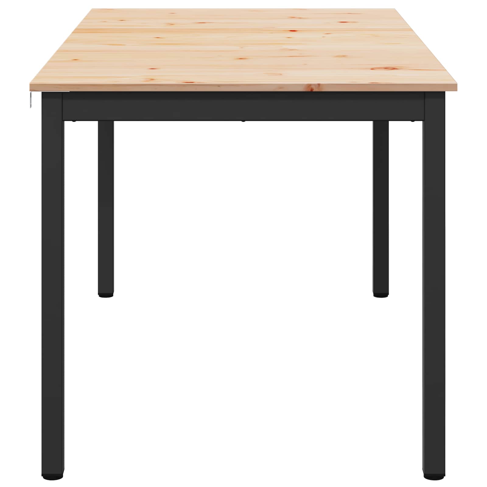 Jídelní Stůl Přírodní 180 X 90 X 75 Cm Masivní Borové Dřevo