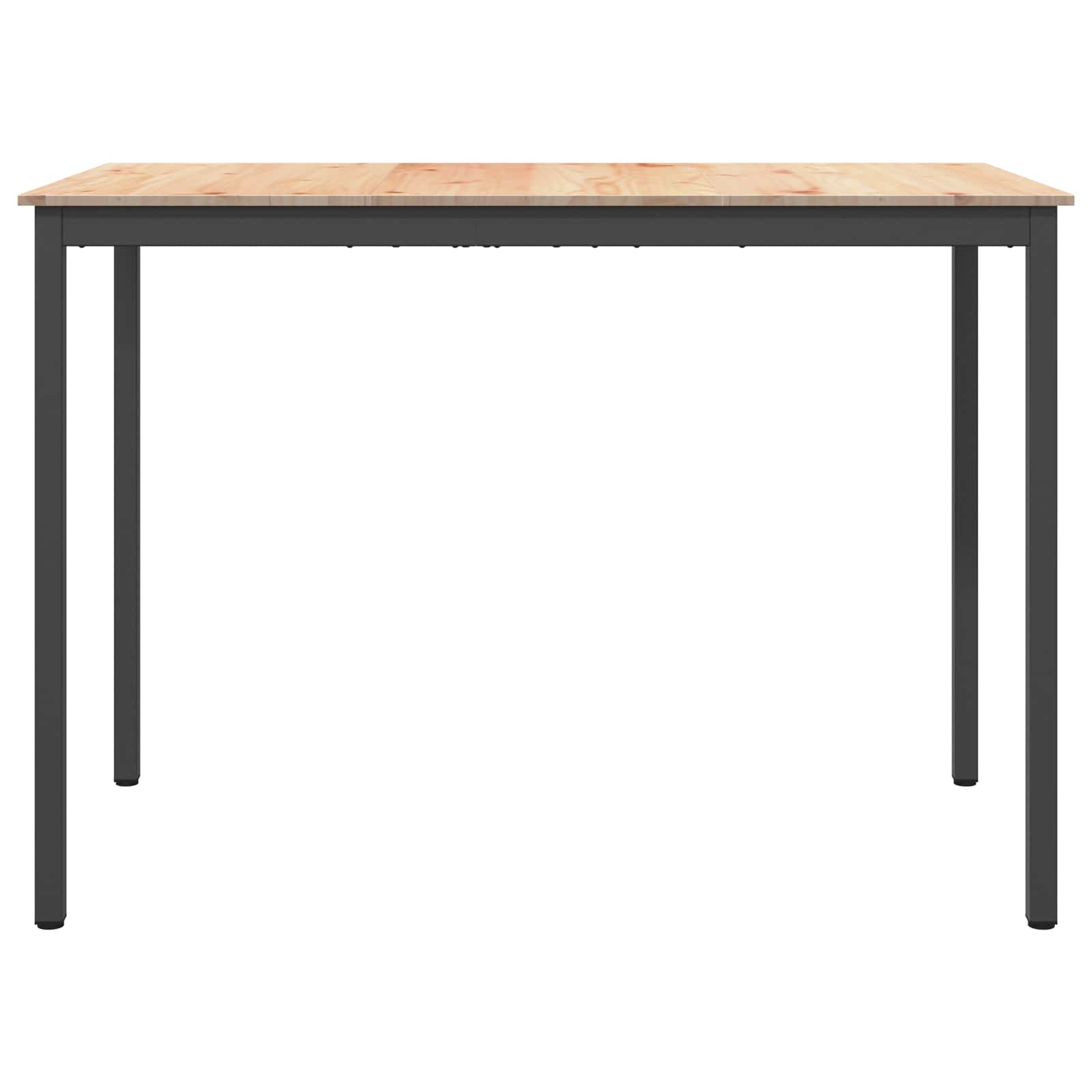 Barový Stůl Přírodní 150 X 80 X 105 Cm Masivní Borové Dřevo