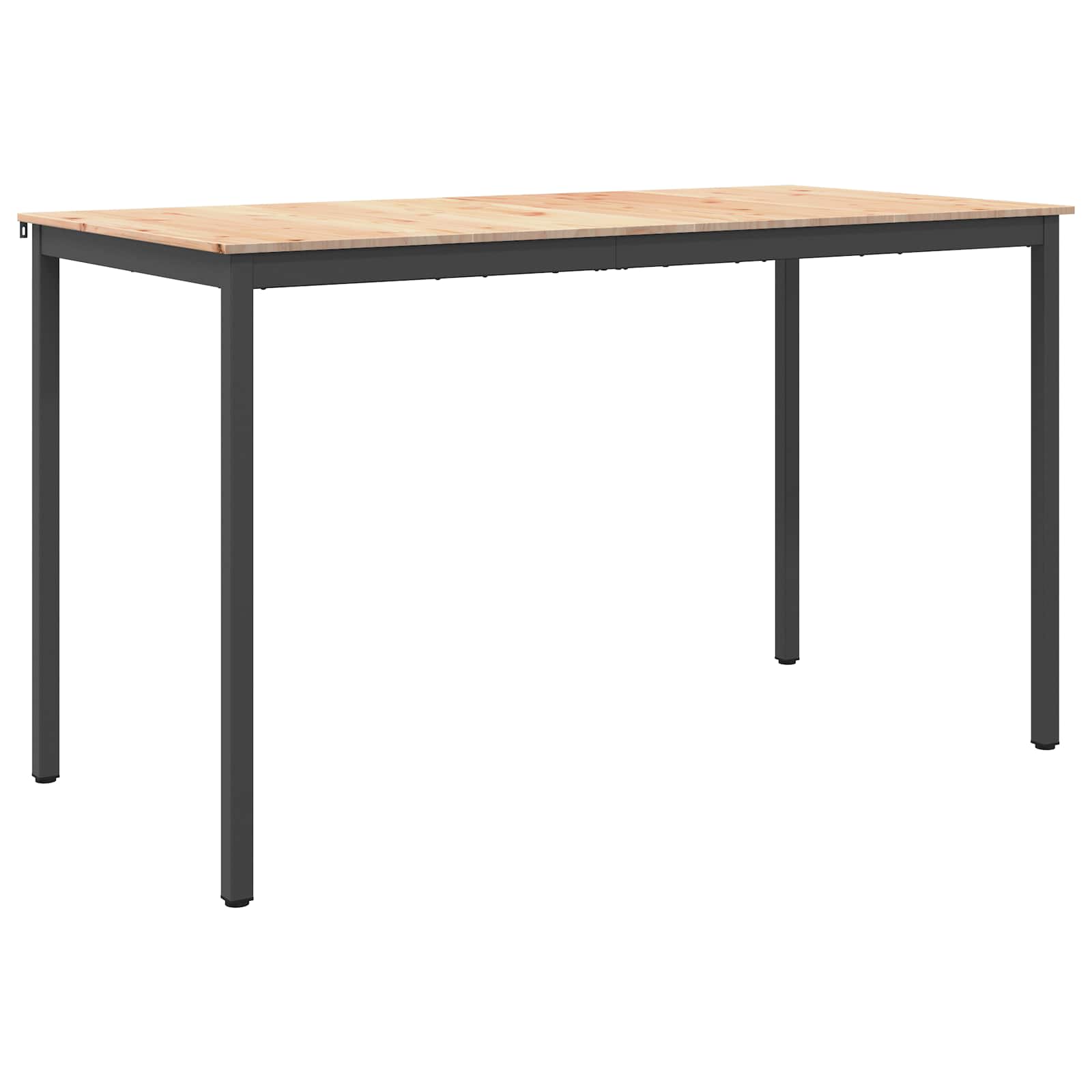 Barový Stůl Přírodní 180 X 90 X 105 Cm Masivní Borové Dřevo