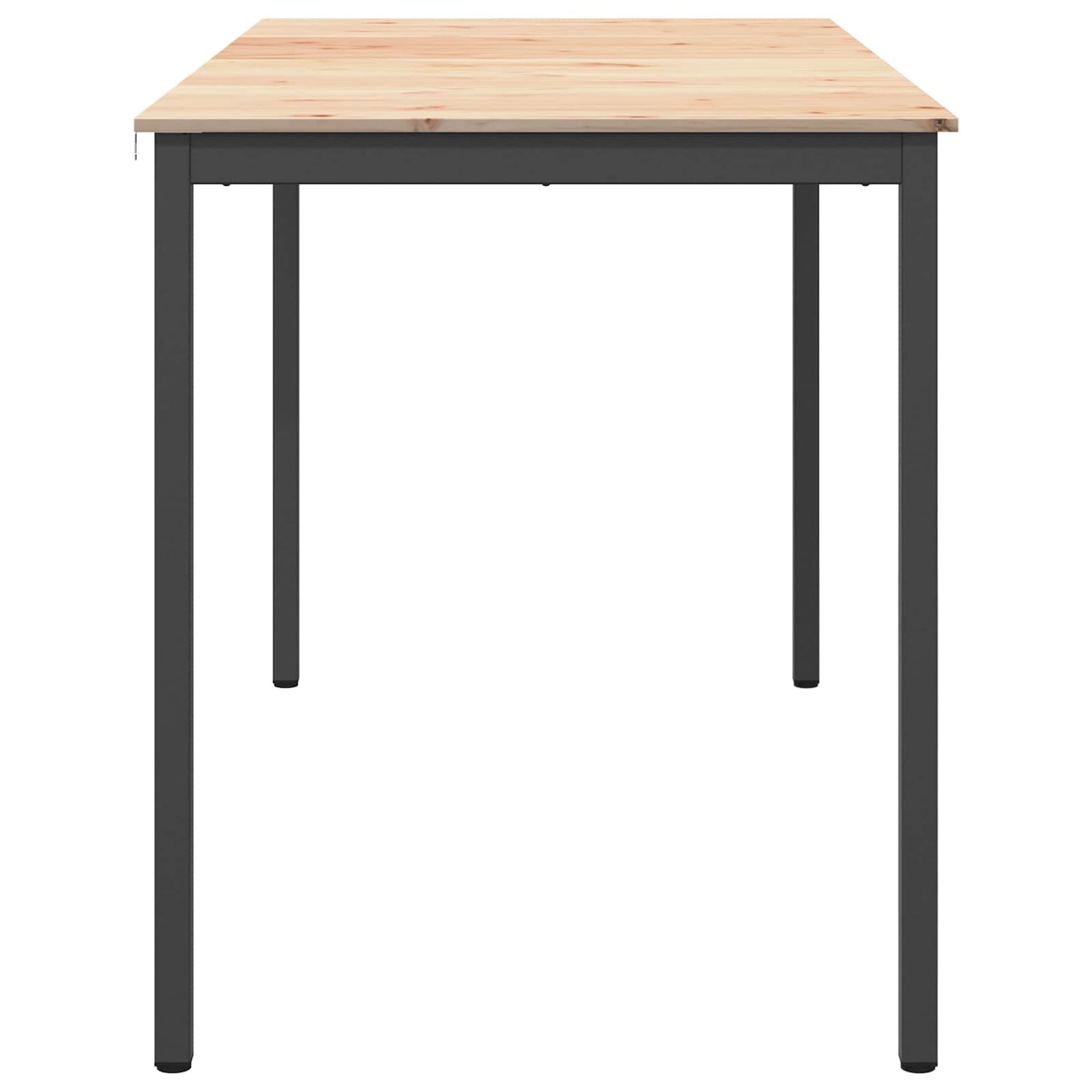 Barový Stůl Přírodní 180 X 90 X 105 Cm Masivní Borové Dřevo