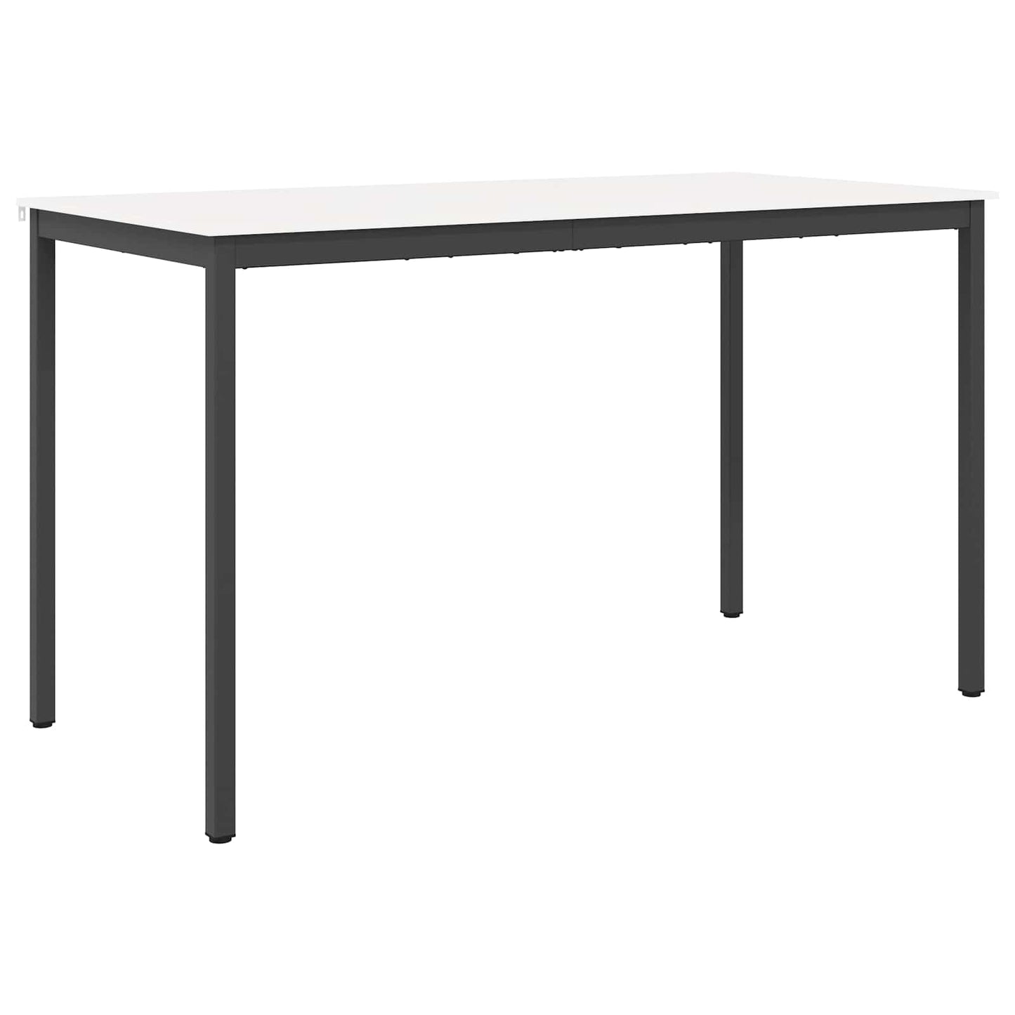 Barový Stůl Bílá 180 X 90 X 105 Cm Masivní Borové Dřevo
