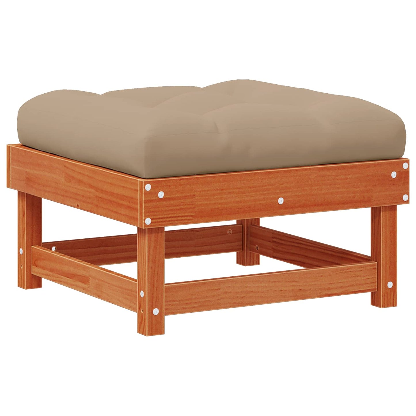 Podnožka Do Zahrady Masivní Borovice Voskově Hnědá