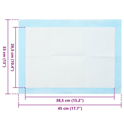 Netkaná Textilní Podložka Pro Domácí Zvířata 50 Ks 45 X 33 Cm