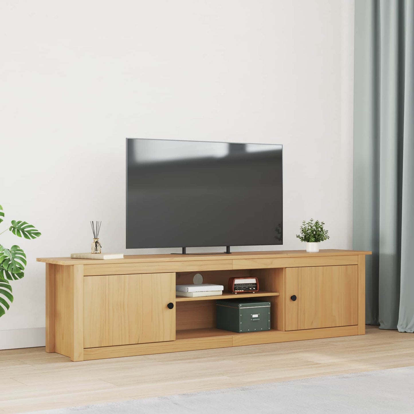 Stojan Na Televizi Hill Medová Hnědá 158 X 40 X 39.5 Cm