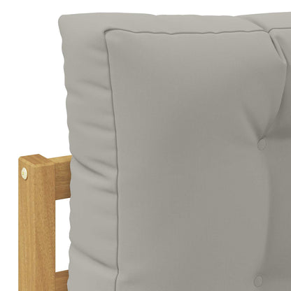 2 Kus Venkovní Střední Pohovka Polyester Bílá