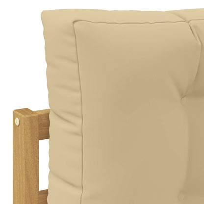 Zahradní Rohová Sedačka Polyester Bílá