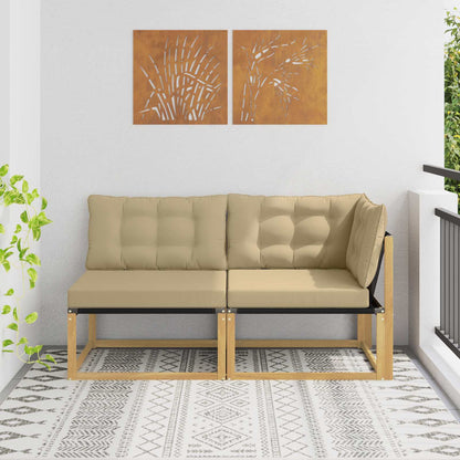 Rohová Pohovka S Polštářem Bílá 162,5 X 83 X 73 Cm