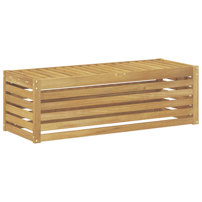 Outdoorový Stoličkový Benč Bílá 115 X 43 X 37 Cm