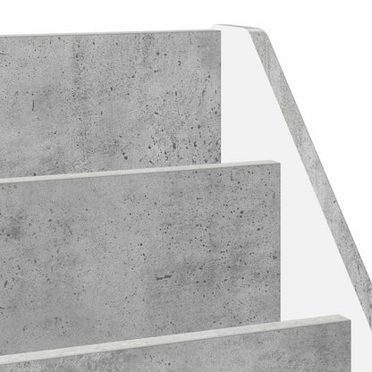 Dětský Regál Betonově Šedá 72,5 X 29,5 X 69 Cm Kompozitní Dřevo