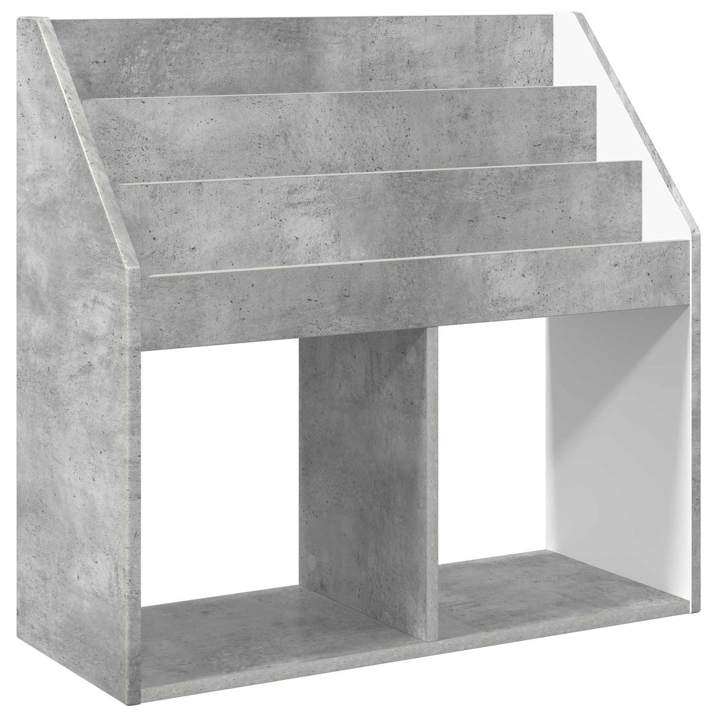 Dětský Regál Betonově Šedá 72,5 X 29,5 X 69 Cm Kompozitní Dřevo