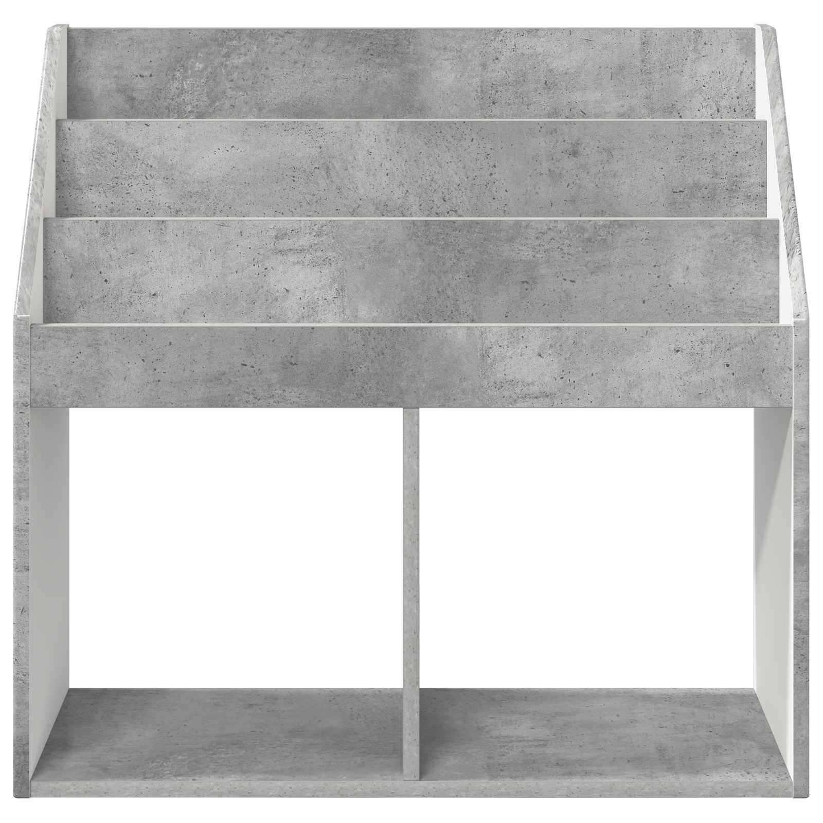 Dětský Regál Betonově Šedá 72,5 X 29,5 X 69 Cm Kompozitní Dřevo