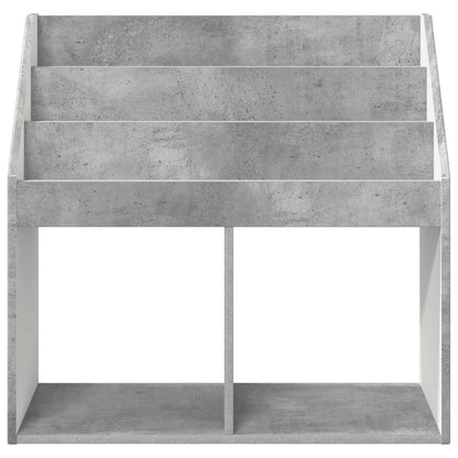 Dětský Regál Betonově Šedá 72,5 X 29,5 X 69 Cm Kompozitní Dřevo
