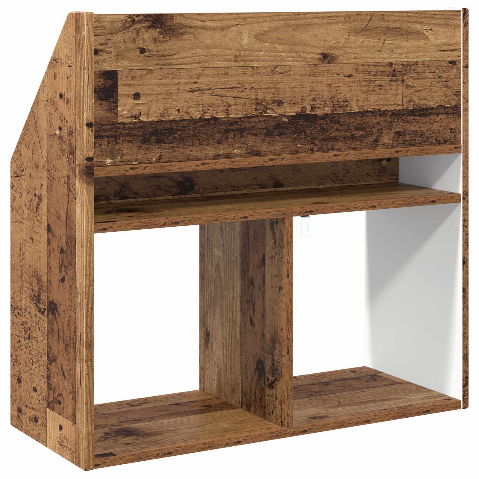 Dětský Regál Staré Dřevo 72,5 X 29,5 X 69 Cm Kompozitní Dřevo