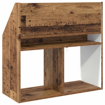 Dětský Regál Staré Dřevo 72,5 X 29,5 X 69 Cm Kompozitní Dřevo