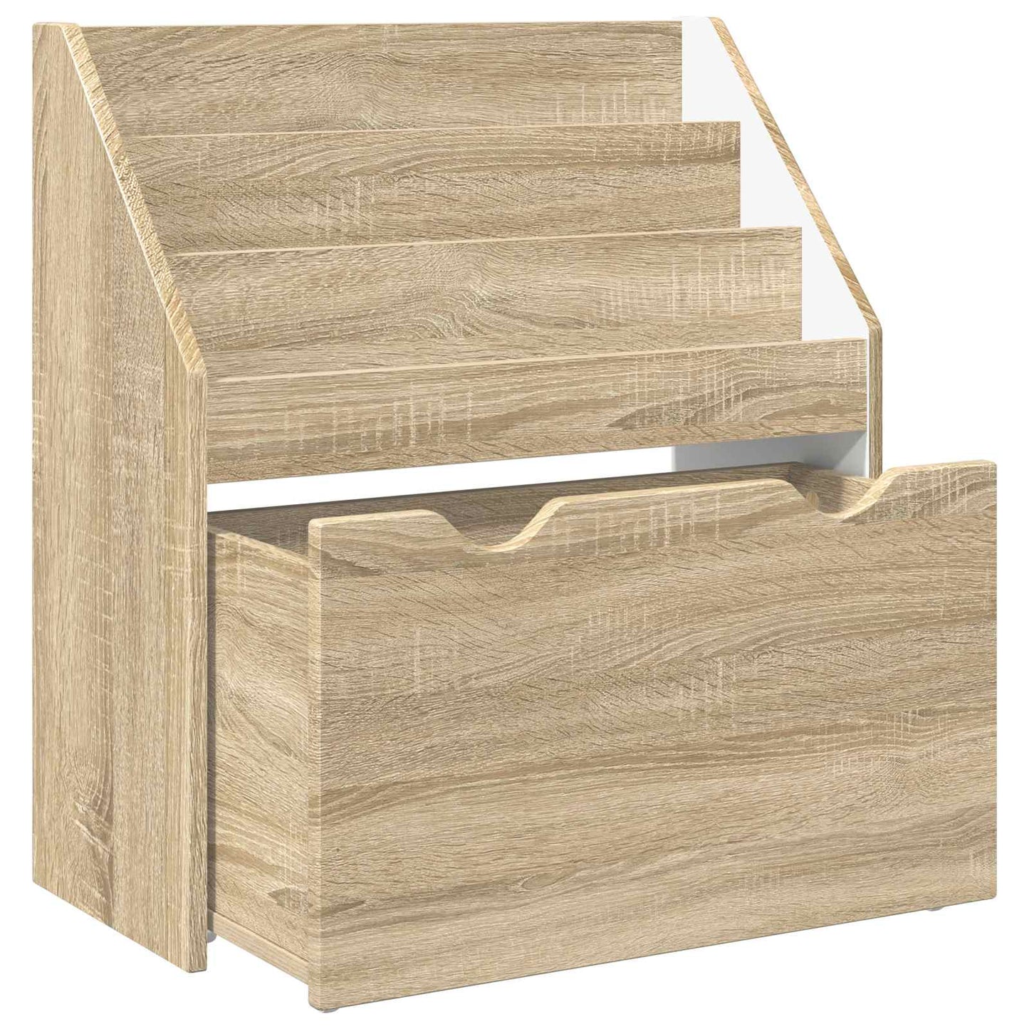 Dětský Regál Sonoma Dub 60 X 29,5 X 69 Cm Kompozitní Dřevo