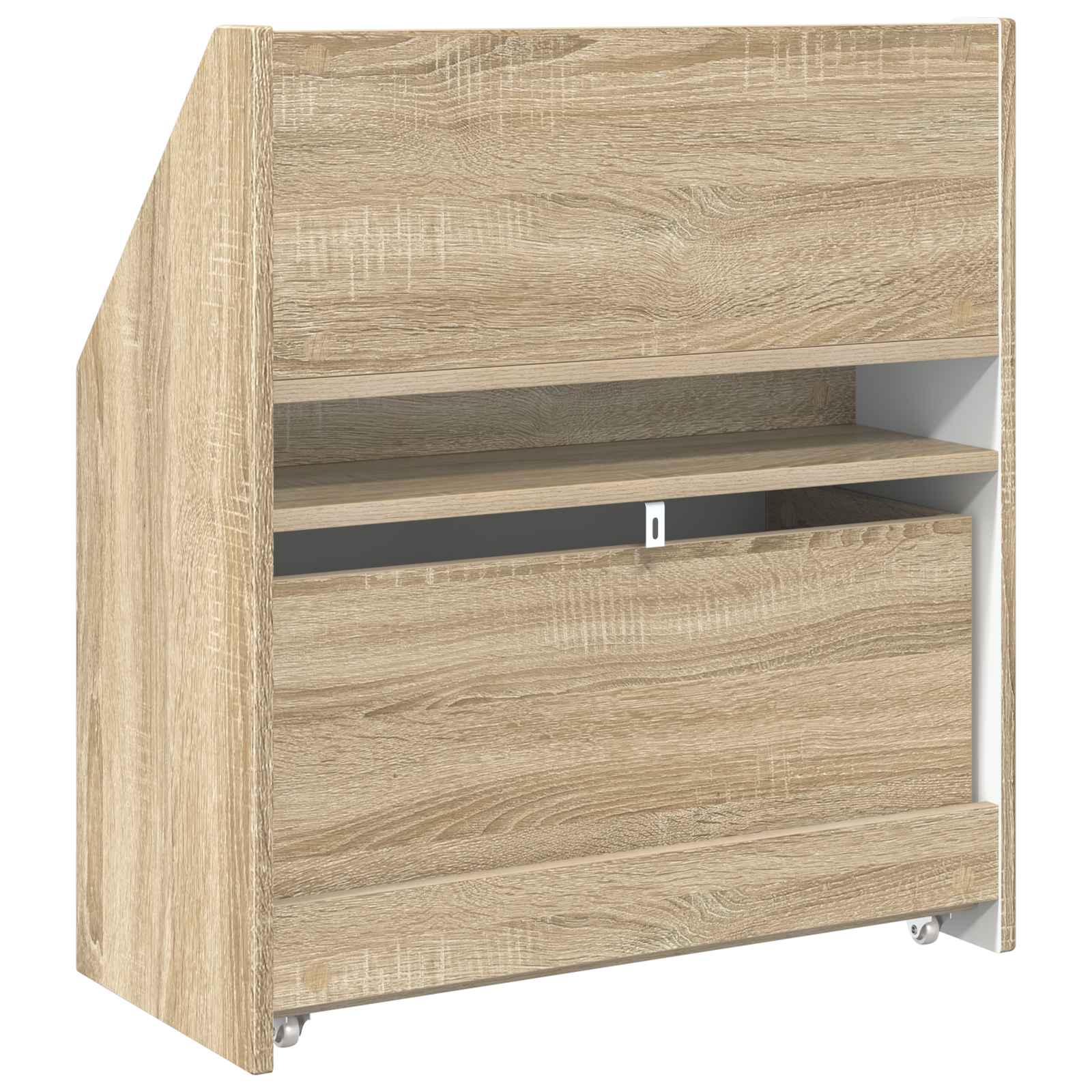 Dětský Regál Sonoma Dub 60 X 29,5 X 69 Cm Kompozitní Dřevo