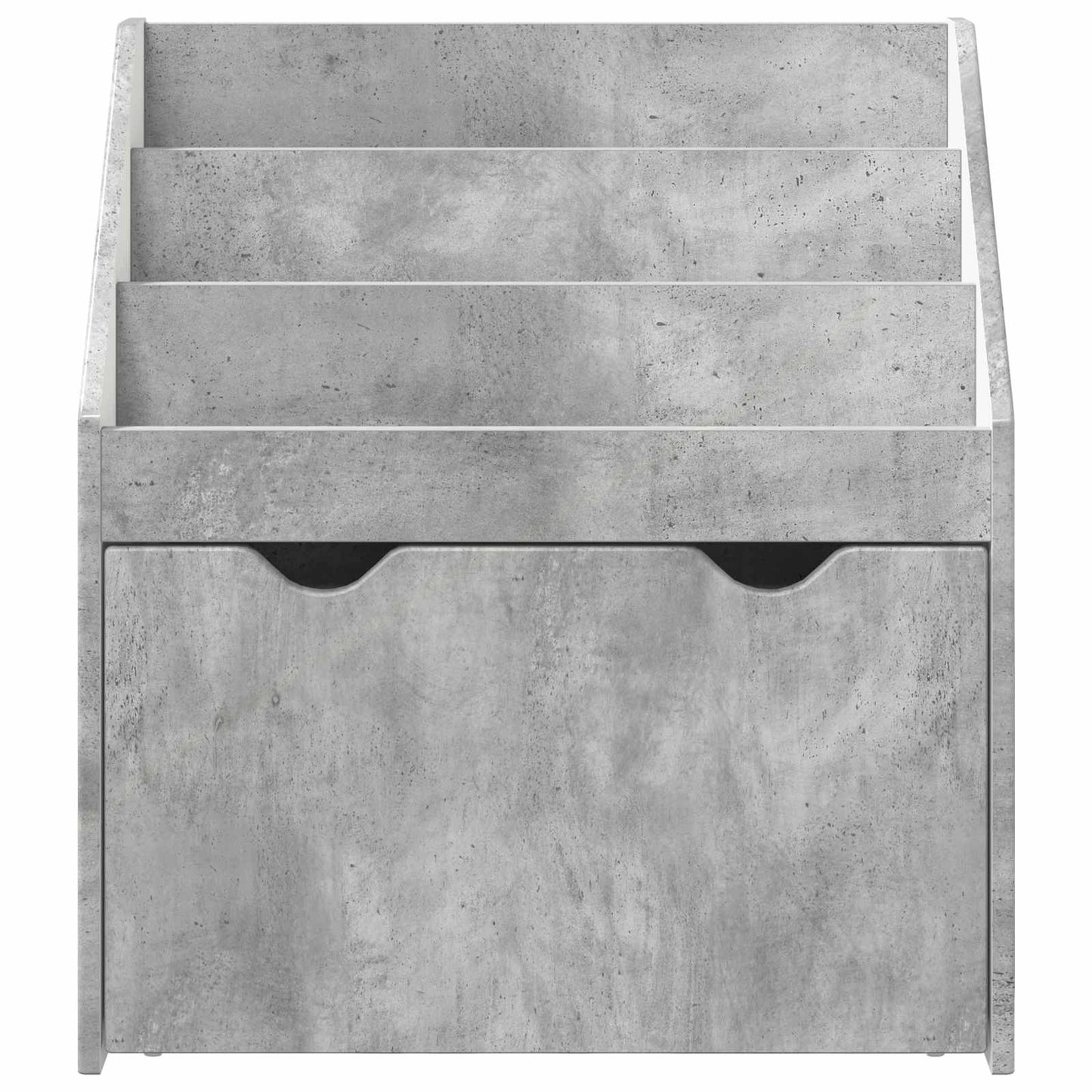 Dětský Regál Betonově Šedá 60 X 29,5 X 69 Cm Kompozitní Dřevo