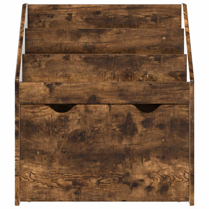 Dětský Regál Kouřový Dub 60 X 29,5 X 69 Cm Kompozitní Dřevo