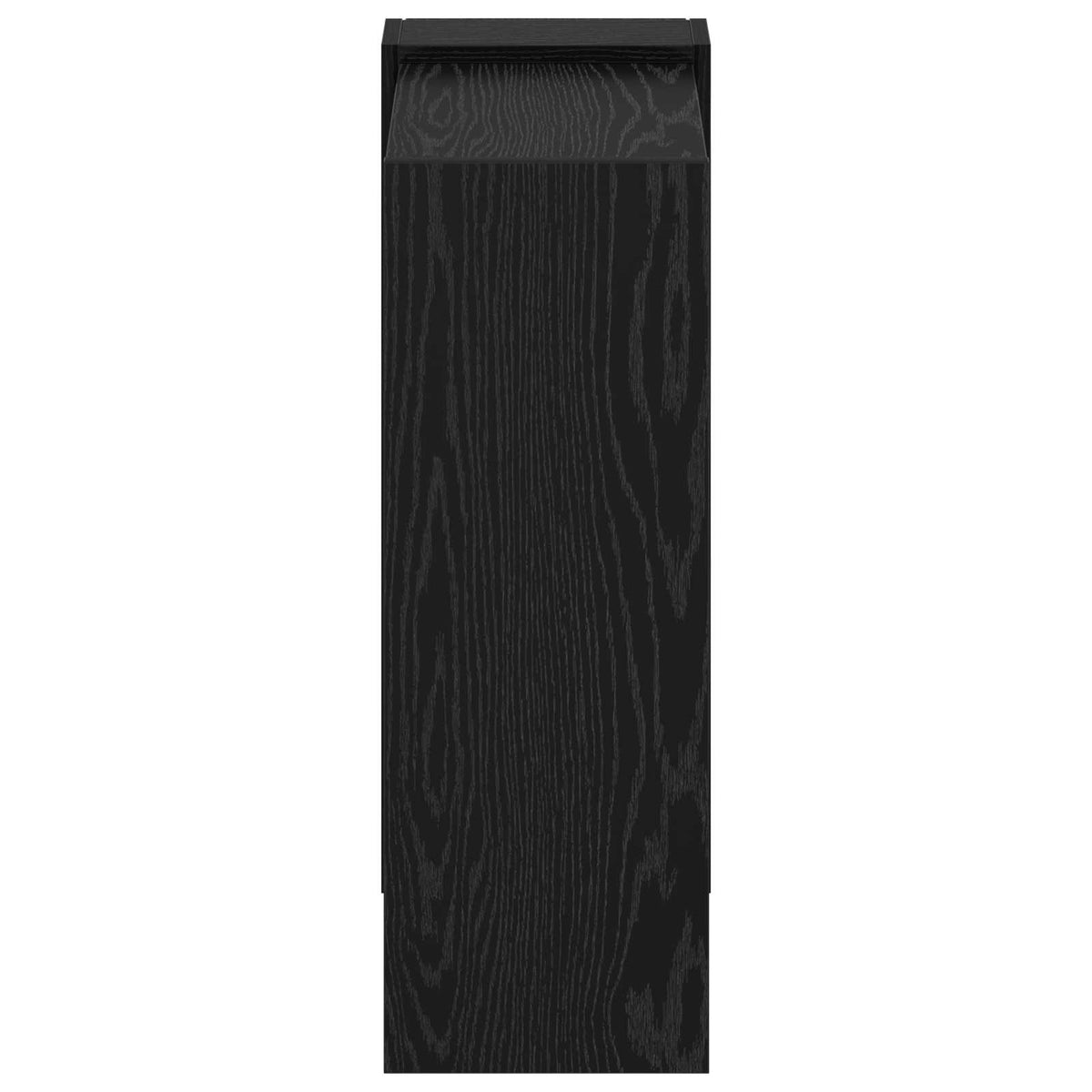 Knihovna 2 Úrovní 52 X 25 X 71,5 Cm Kompozitní Dřevo Černý Dub