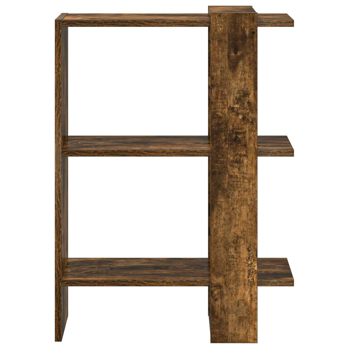 Knihovna 2 Úrovní 52 X 25 X 71,5 Cm Kompozitní Dřevo