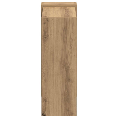 Knihovna 2 Úrovní 52 X 25 X 71,5 Cm Kompozitní Dřevo