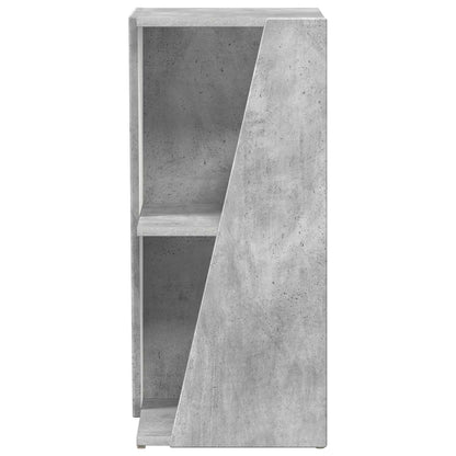 Boční Police 33 X 32 X 70,5 Cm Kompozitní Dřevo Betonově Šedá