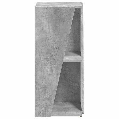 Boční Police 33 X 32 X 70,5 Cm Kompozitní Dřevo Betonově Šedá