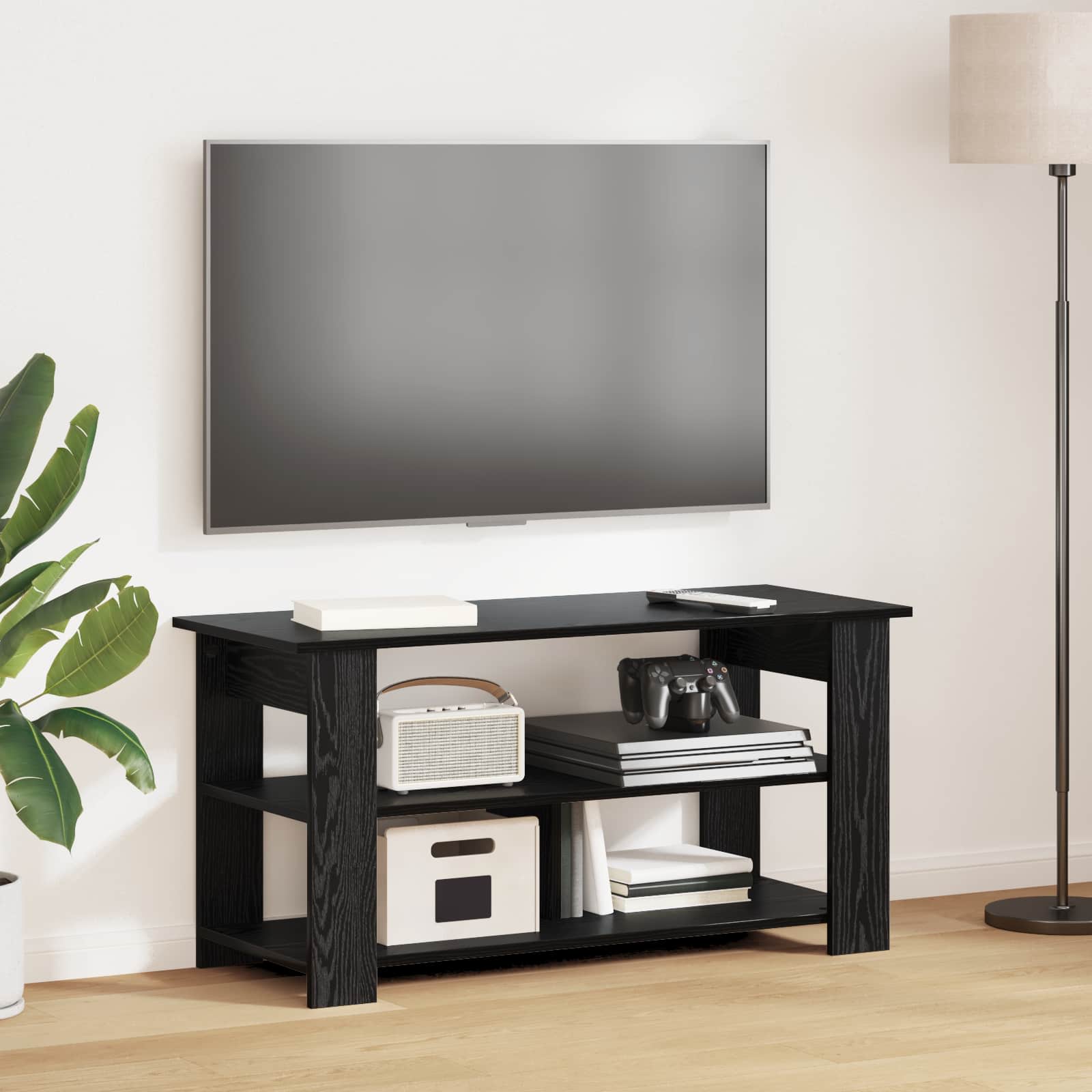 Stojan Na Tv Černý Dub 100 X 40 X 50 Cm