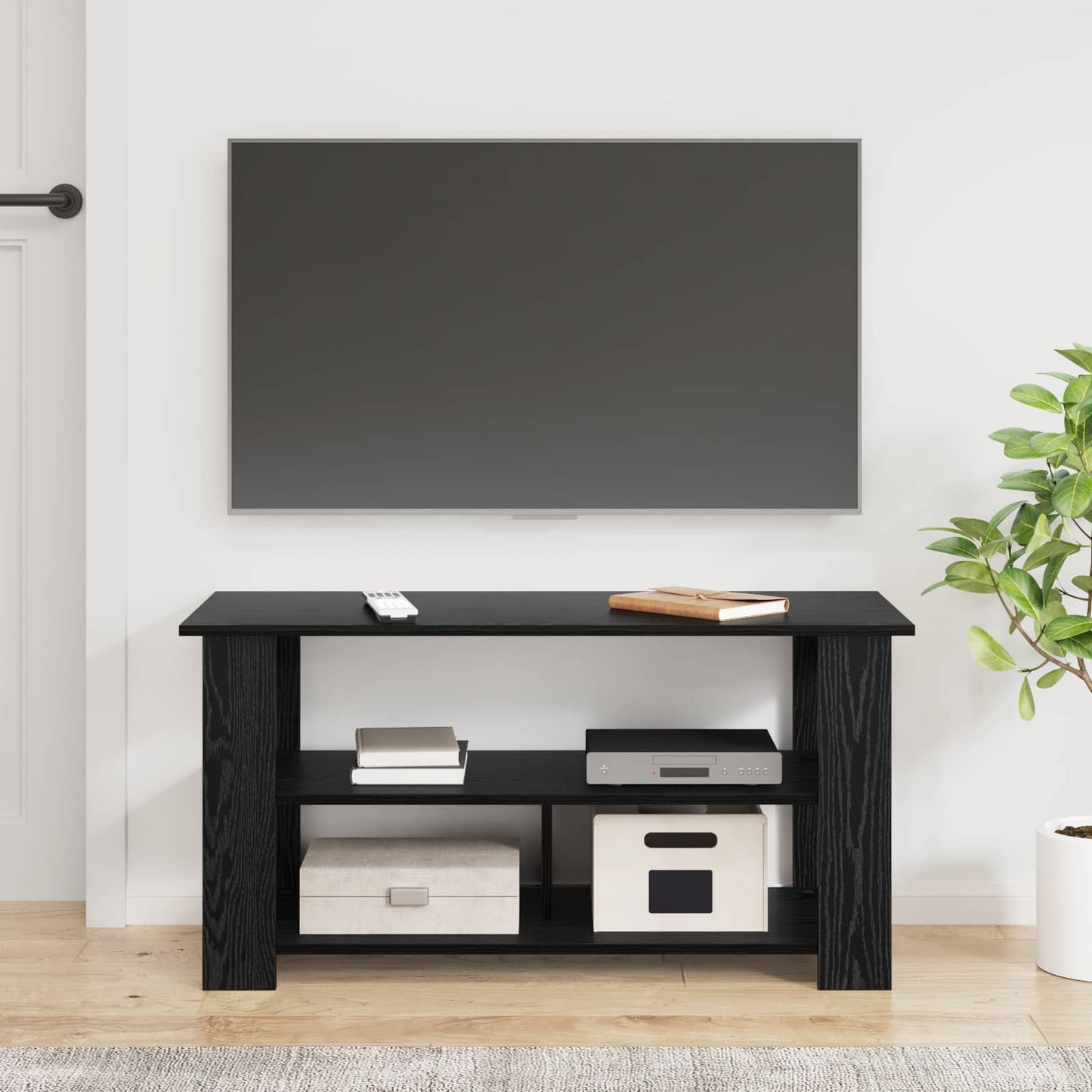 Stojan Na Tv Černý Dub 100 X 40 X 50 Cm