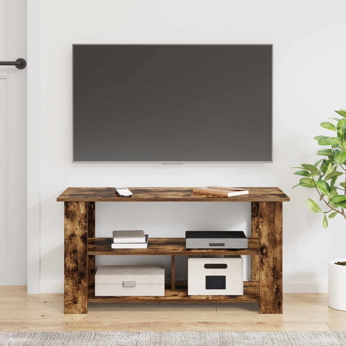 Stojan Na Tv Kouřový Dub 100 X 40 X 50 Cm