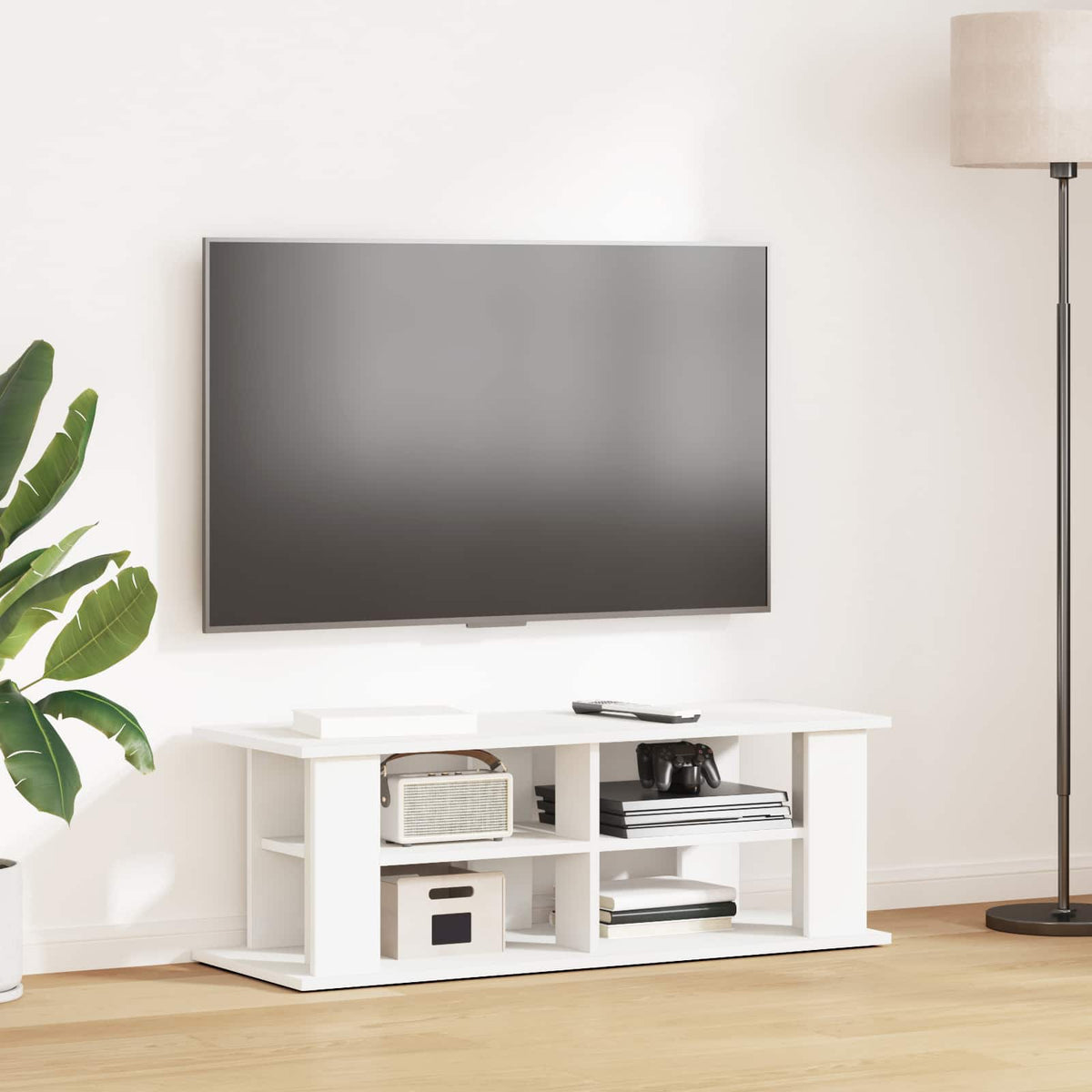 Stojan Na Tv Bílá 96 X 35 X 33,5 Cm