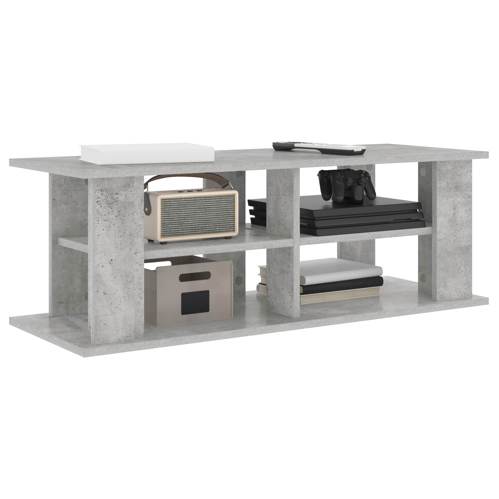 Stojan Na Tv Betonově Šedá 96 X 35 X 33,5 Cm