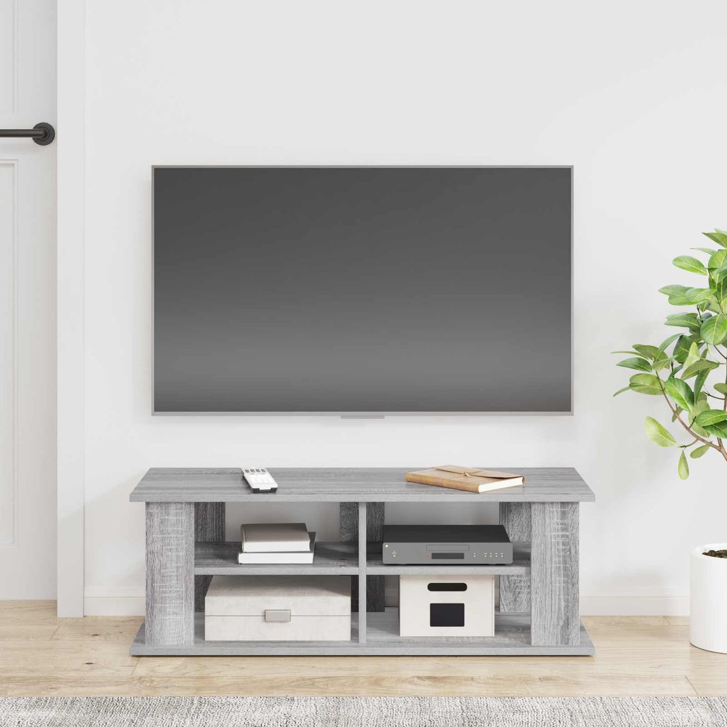 Stojan Na Tv Šedá Sonoma 96 X 35 X 33,5 Cm