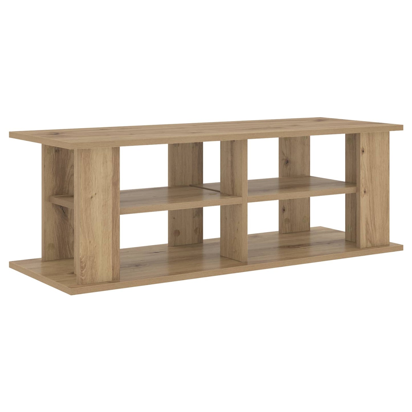 Stojan Na Tv 96 X 35 X 33,5 Cm Artisanový Dub Dřevěný Materiál