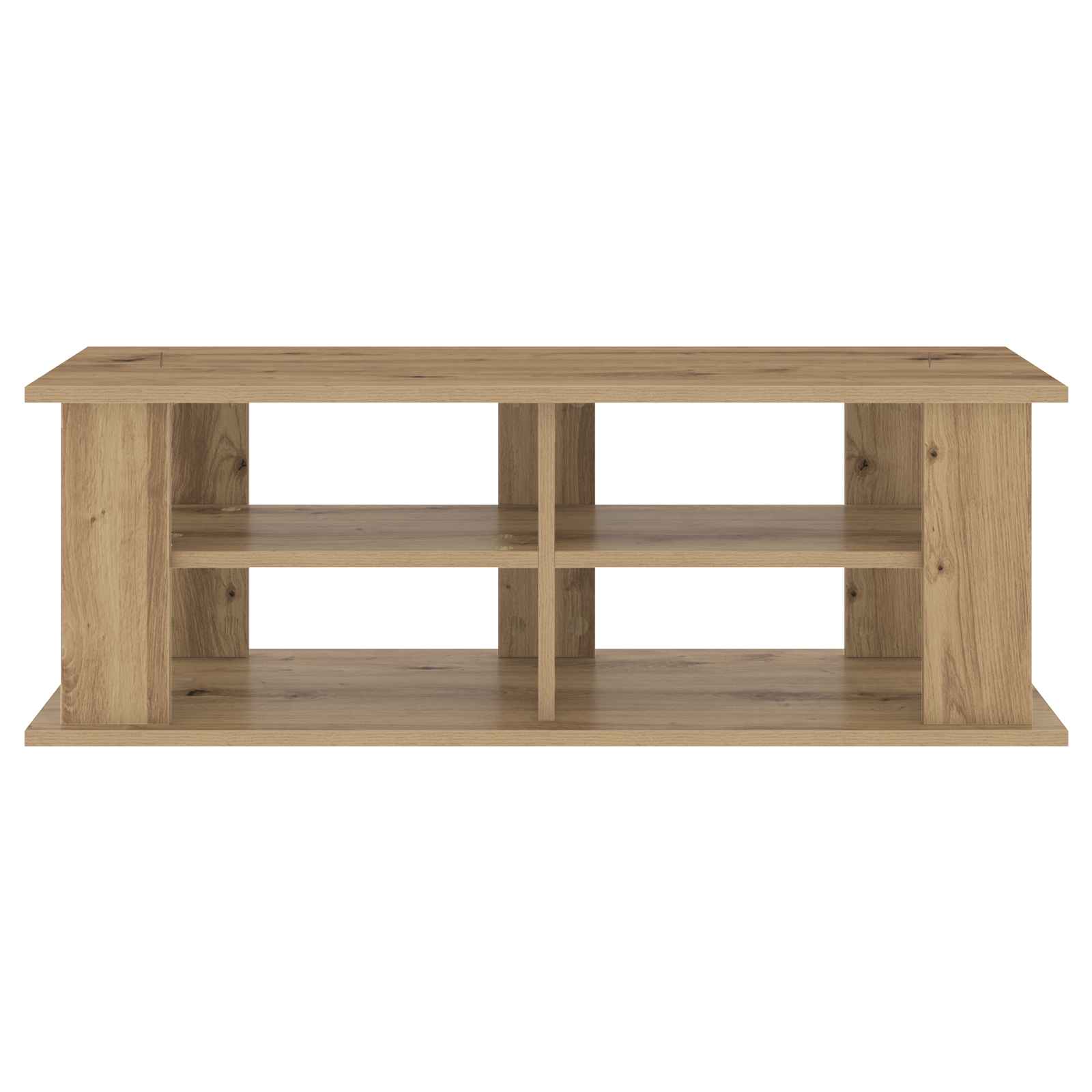 Stojan Na Tv 96 X 35 X 33,5 Cm Artisanový Dub Dřevěný Materiál