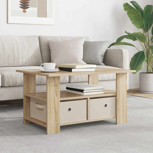 Konferenční Stolek Sonoma Dub 77 X 55 X 42 Cm Kompozitní Dřevo