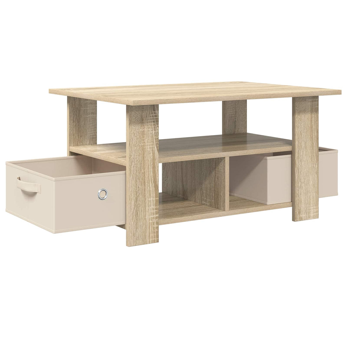 Konferenční Stolek Sonoma Dub 77 X 55 X 42 Cm Kompozitní Dřevo