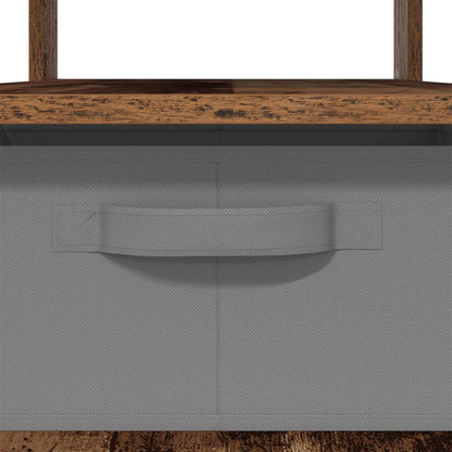 Konferenční Stolek Staré Dřevo 77 X 55 X 42 Cm Kompozitní Dřevo