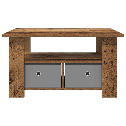 Konferenční Stolek Staré Dřevo 77 X 55 X 42 Cm Kompozitní Dřevo