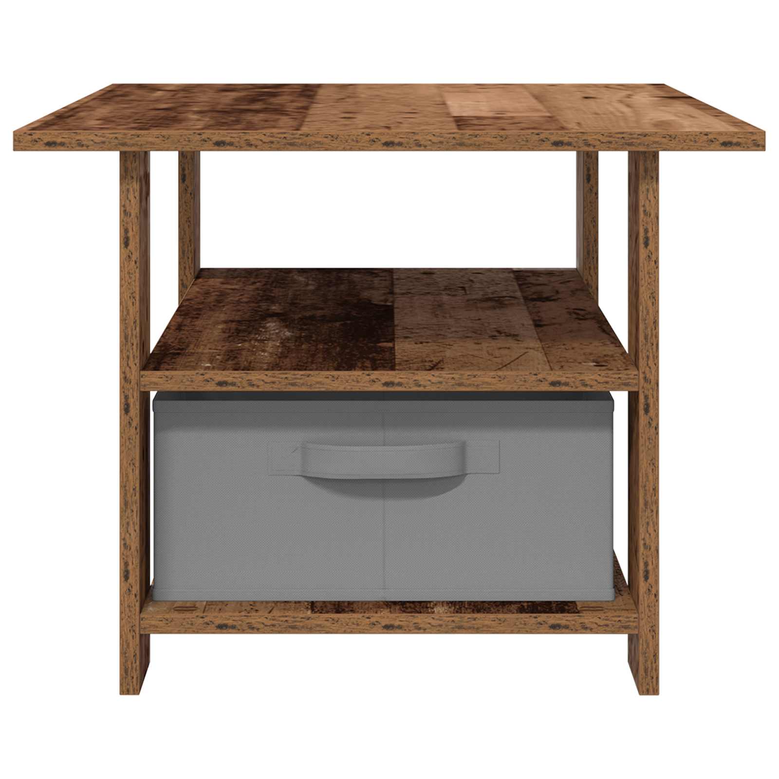 Konferenční Stolek Staré Dřevo 77 X 55 X 42 Cm Kompozitní Dřevo