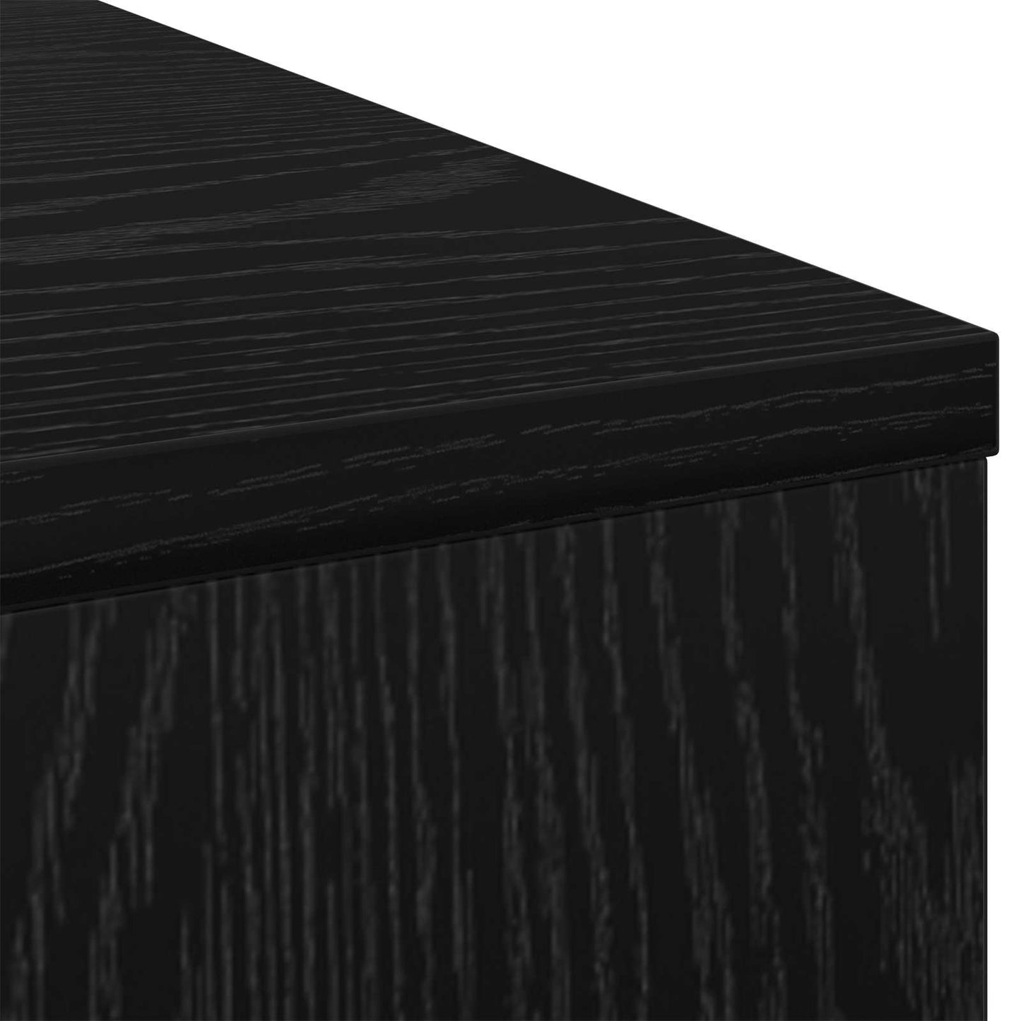 Stůl Černý Dub Kompozitní Dřevo 100 X 40 X 75 Cm