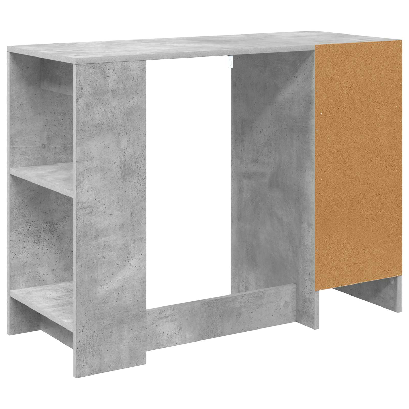 Stůl Betonově Šedá Kompozitní Dřevo 100 X 40 X 75 Cm